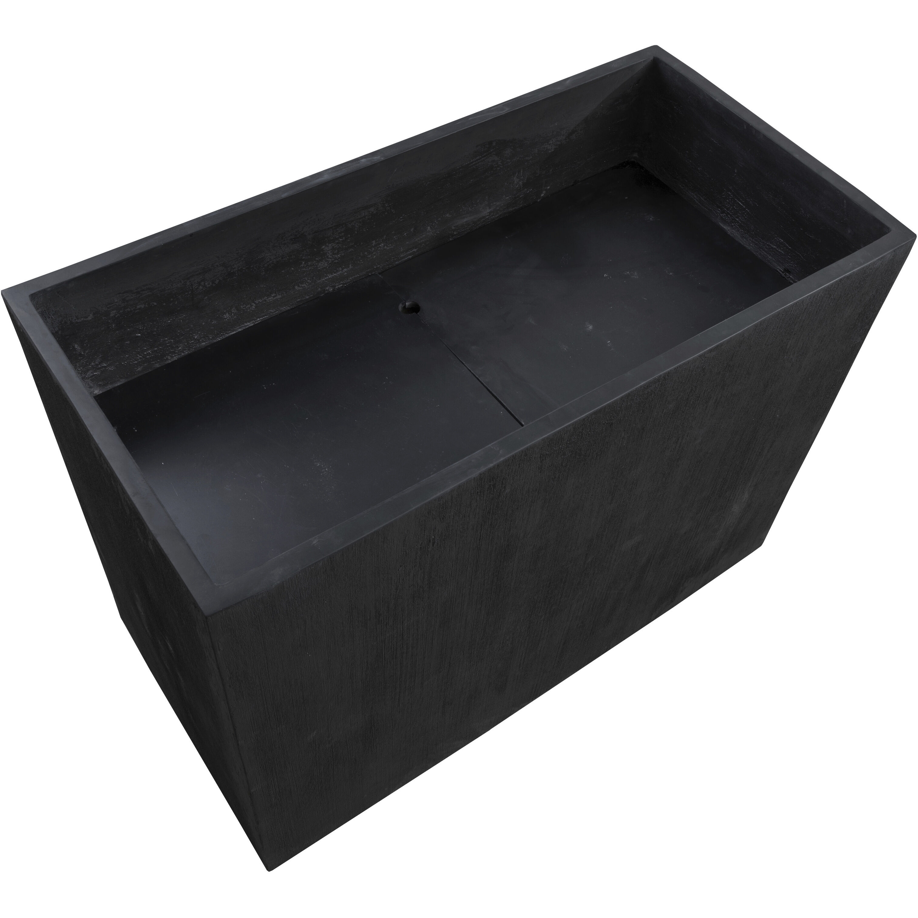 Leilani Black Outdoor Planter